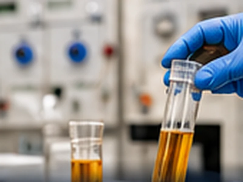 Muestras para análisis de aceites industriales